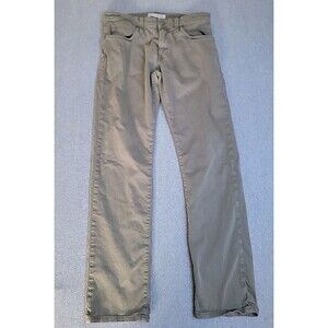 Mavi Jeans Pants Mens 32x30 Straight Zach Green Stretch Preppy Low Rise Khakis